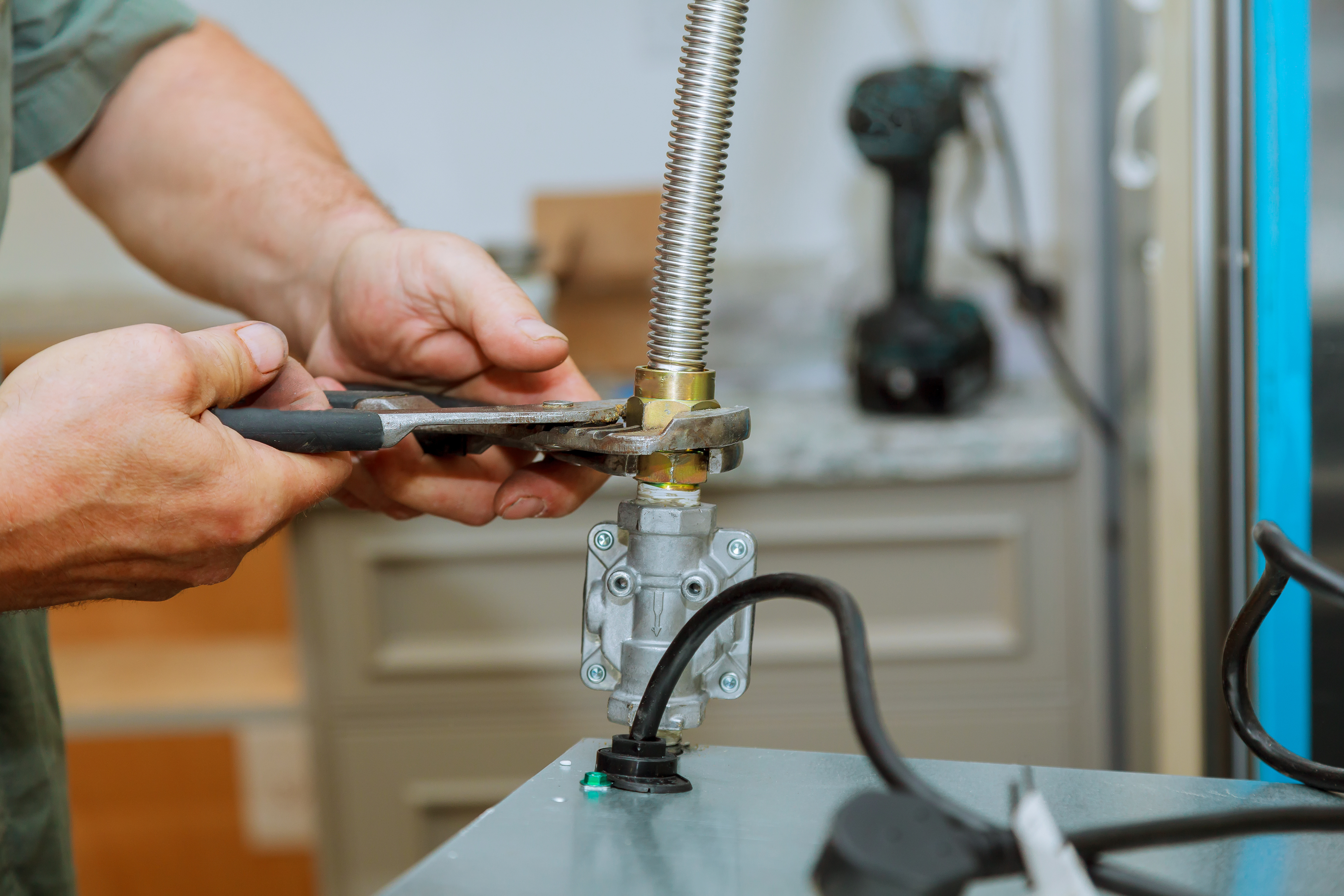 gas hob installation