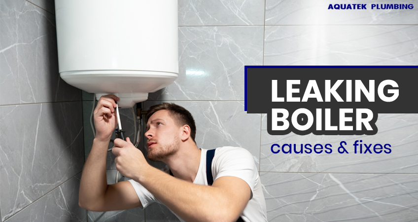 Is your boiler leaking water? Here’s what to do!
