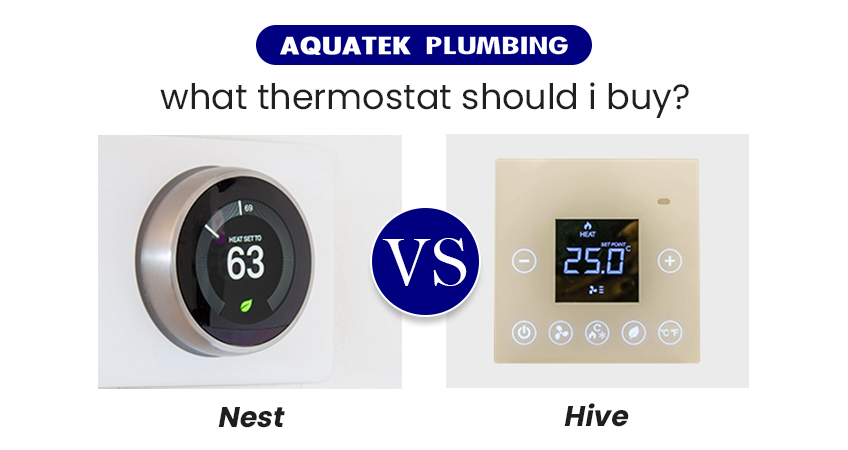 Hive vs Nest smart thermostat