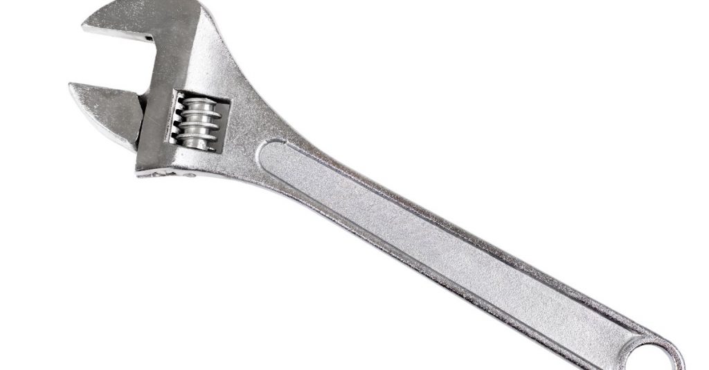 adjustable spanner or wrench